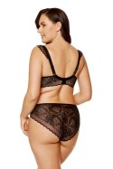 Biustonosz push up Biustonosz Usztywniany Model Astrid B4 Black/Beige - Gorteks Gorteks