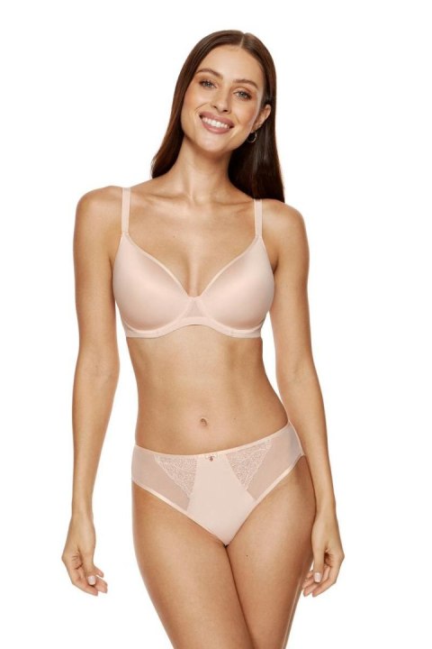 Biustonosz push up Biustonosz Usztywniany Model Madlene B5 Beige - Gorteks Gorteks