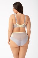 Biustonosz Soft Model Limoncello K772 Yellow/Grey - Gorsenia Lingerie Gorsenia Lingerie