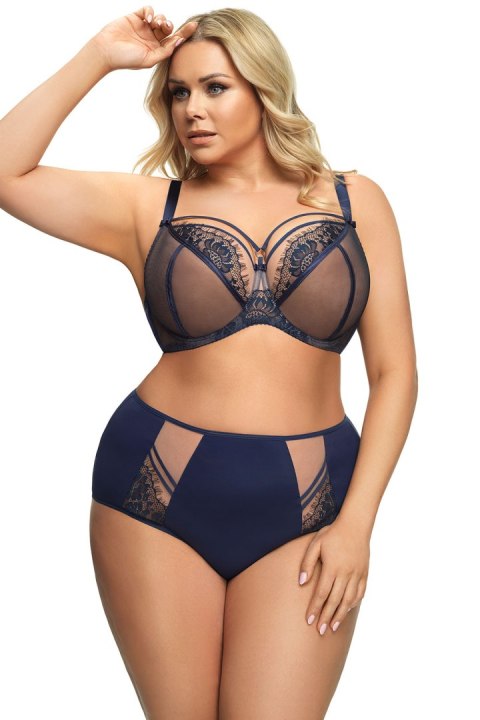 Biustonosz Soft Model Paradise K496 Navy - Gorsenia Lingerie Gorsenia Lingerie