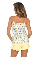 Piżama Damska Model Ananas II 1/2 Yellow - Donna Donna