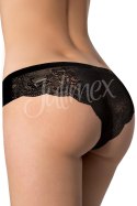 Figi Model Tanga panty Black - Julimex Lingerie Julimex Lingerie