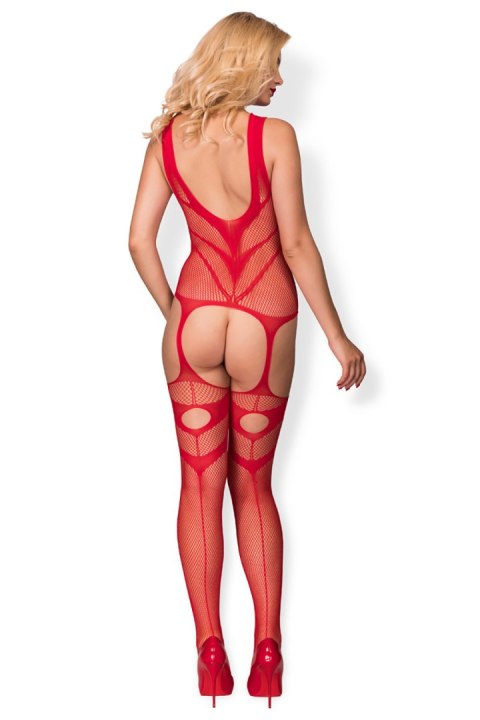 Bodystocking Model Hot Cyber HH01018 Red - Hot in here Hot in here