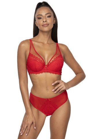 Biustonosz push up Biustonosz Push-up Model 0198/11 Estelle Red - Mat Mat