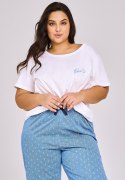 PIŻAMA LEONA 3162 KR R.2XL-3XL TARO