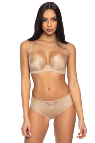 Biustonosz push up Biustonosz Push-up Model 0155/11/1 Jennifer II Beige - Mat Mat