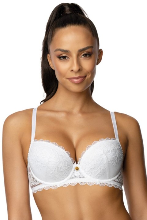 Biustonosz push up Biustonosz Push-up Model 0198/11/1 Estelle White - Mat Mat