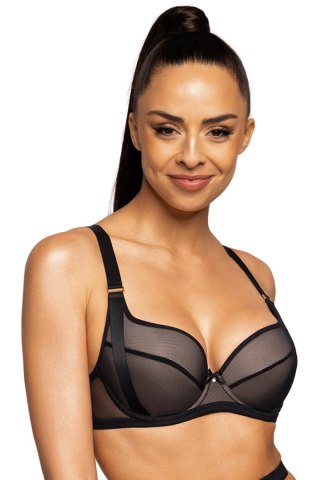 Biustonosz push up Biustonosz Push-up Model 0201/11 Denise Black - Mat Mat