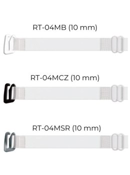 RAMIĄCZKA SILIKONOWE Z METALOWYM ZACZEPEM RT-04MB JULIMEX