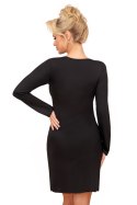 Koszulka nocna Koszula Nocna Model Silvana Long Black - Donna Donna