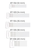 RAMIĄCZKA SILIKONOWE Z METALOWYM ZACZEPEM RT-105 18MM JULIMEX