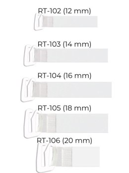 RAMIĄCZKA SILIKONOWE Z METALOWYM ZACZEPEM RT-105 18MM JULIMEX