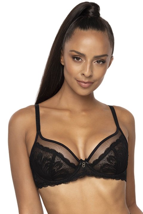 Biustonosz Soft Model Lindsay M-0203/2 Black - Mat Mat