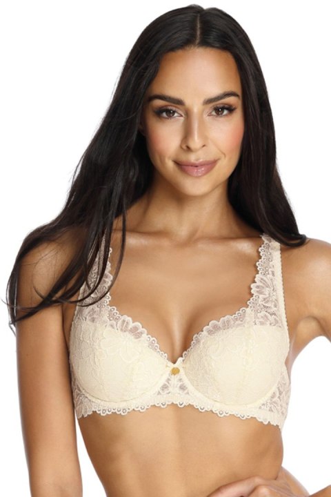 Biustonosz push up Biustonosz Usztywniany Model 053/22 Carmela Cream - Mat Mat