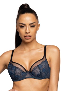 Biustonosz Soft Model Saddie M-3758/2 Blue/Black - Mat Mat