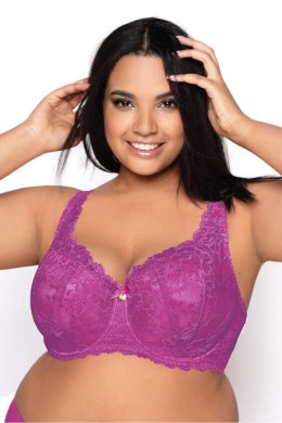 Biustonosz push up Biustonosz Usztywniany Model Carmela Big M-053/22 Magenta - Mat Mat