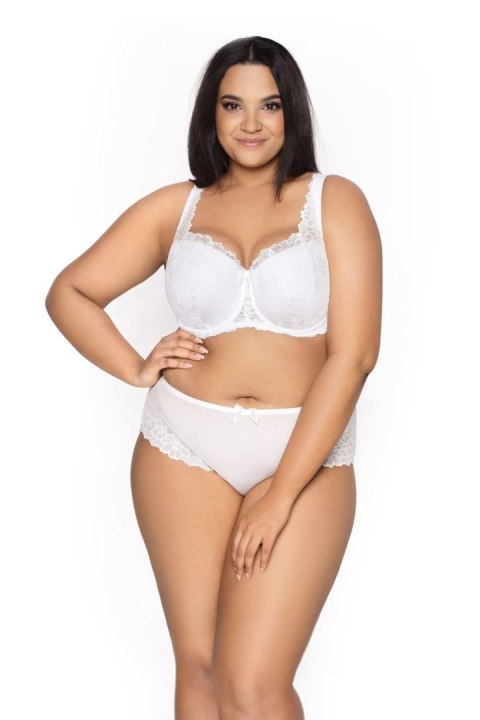 Biustonosz push up Biustonosz Usztywniany Model Carmela Big M-053/22 White - Mat Mat