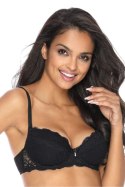 Biustonosz push up Biustonosz Push-up Model Jackie M-0168/11/1 Black - Mat Mat