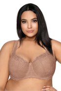 Biustonosz push up Biustonosz Usztywniany Model Carmela Big M-053/22 Cappuccino - Mat Mat