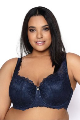 Biustonosz push up Biustonosz Usztywniany Model Carmela Big M-053/22 Navy - Mat Mat