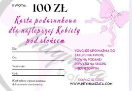 Voucher o wartości 350 zł Personalizowany