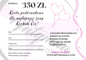 VOUCHER wartość 50 zl Personalizowany