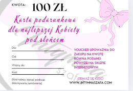 Voucher o wartości 300 zł Personalizowany