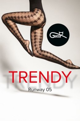 Rajstopy Model Runway 05 Nero Black - Gatta Gatta