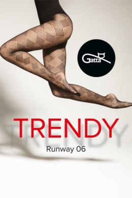 Rajstopy Model Runway 06 Nero Black - Gatta Gatta