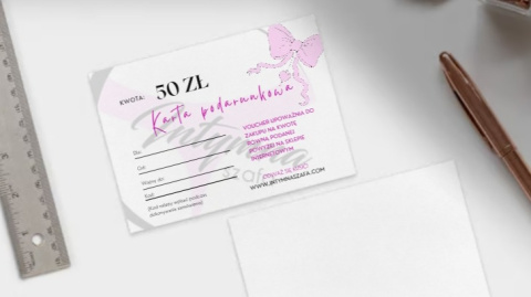 Voucher o wartości 450 zł Personalizowany