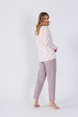 Piżama Damska Model Elin 1496 Light Pink - M-Max M-Max