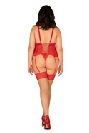 Komplet Gorset Model Blossmina Red - Obsessive Obsessive