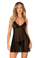 Komplet Model Latinesa babydoll Black - Obsessive Obsessive