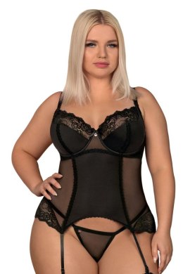 Komplet Gorset Model Amallie Black - Obsessive Obsessive